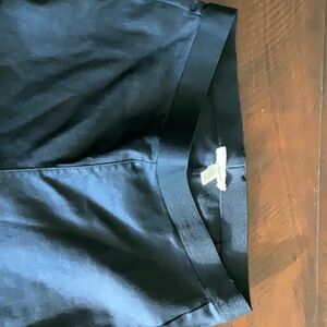 Eileen Fisher Black Satin pants PP